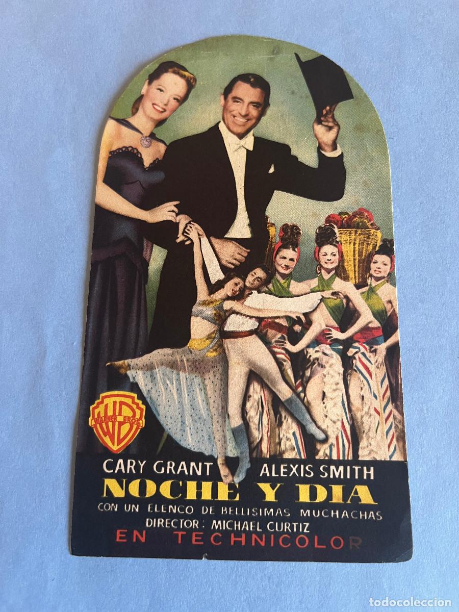 Cine: NOCHE Y D&Iacute;A. Programa troquelado. Cary Grant. Cine Windsor. - Foto 1