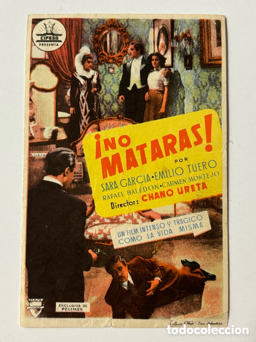 Cine: Programa no matar&aacute;s sara Garc&iacute;a A18 - Foto 1