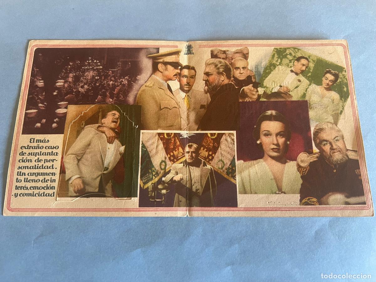 Cine: CAVIAR PARA SU EXCELENCIA. Programa troquelado doble 1943. - Foto 3