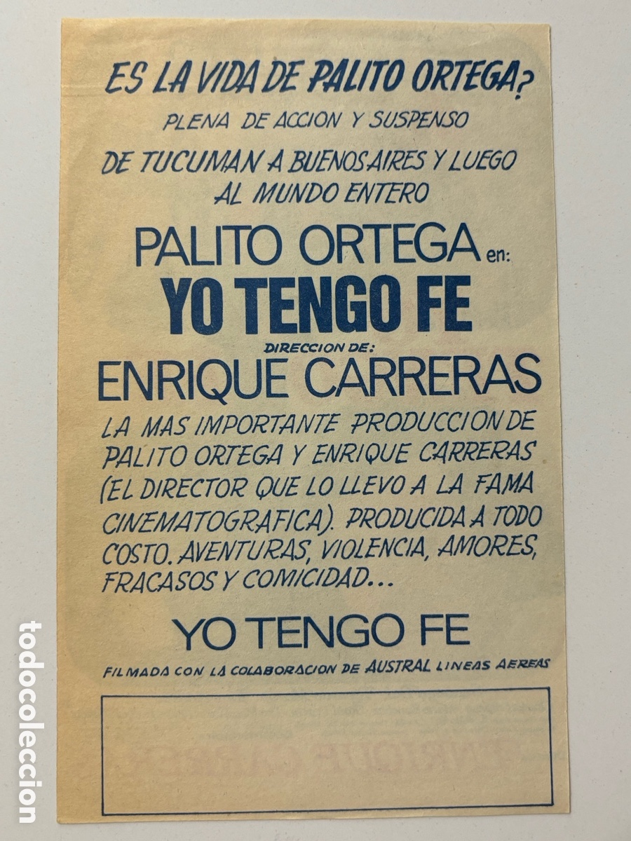 Cine: Programa yo tengo fe palito Ortega con publicidad A18 - Foto 2