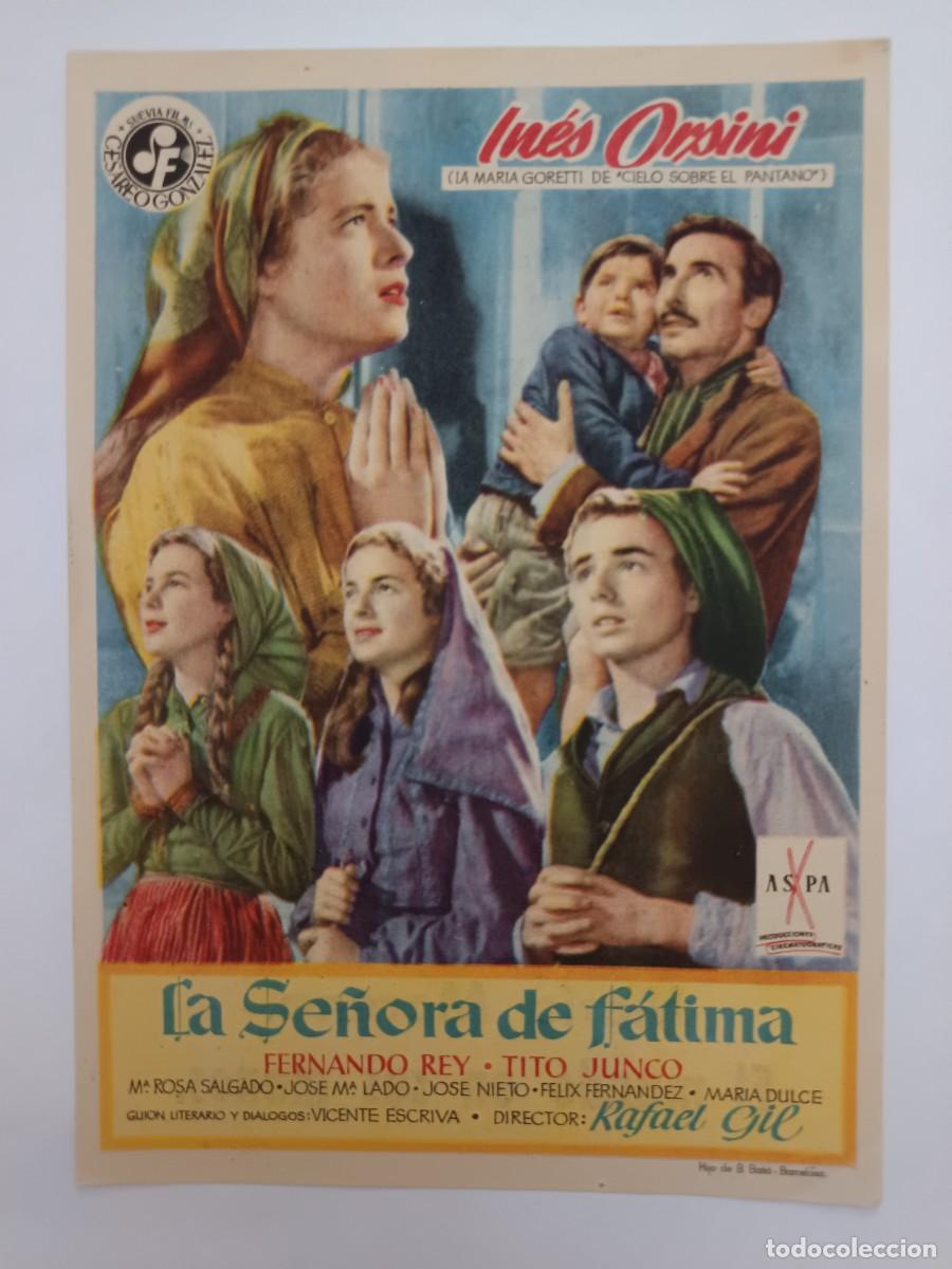 Cine: PROGRAMA DE CINE LA SE&Ntilde;ORA DE FATIMA - Foto 1