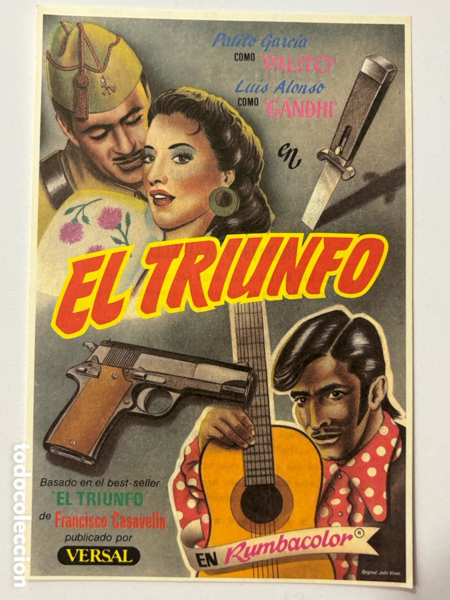 Cine: Programa el triunfo palito Ortega con publicidad A18 - Foto 1
