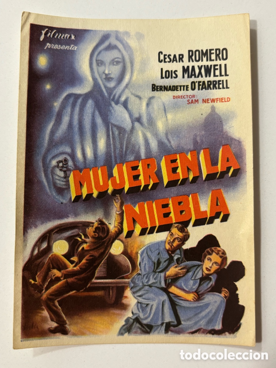 Cine: Programa mujer en la niebla C&eacute;sar romero A18 - Foto 1