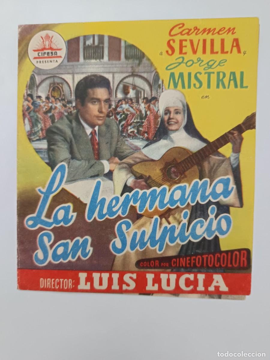 Cine: PROGRAMA DE CINE LA HERMANA SAN SULPICIO - Foto 1