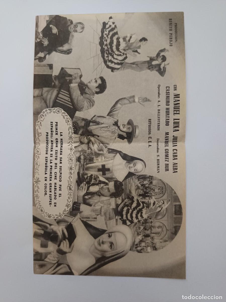 Cine: PROGRAMA DE CINE LA HERMANA SAN SULPICIO - Foto 3