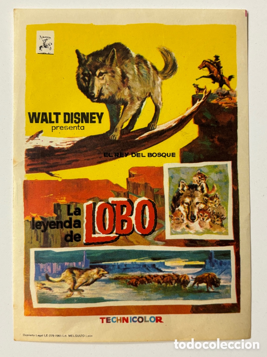 Cine: Programa Walt Disney la leyenda de lobo A17 - Foto 1