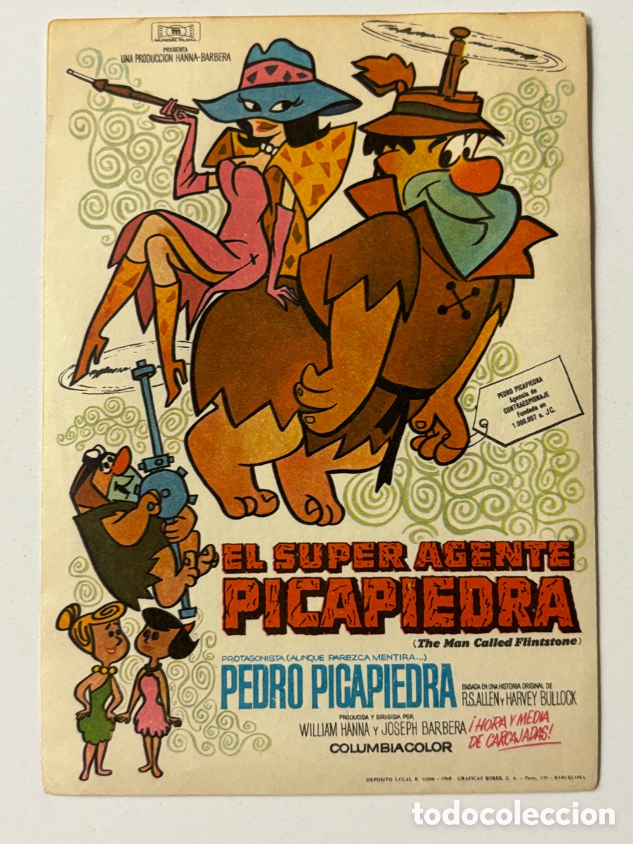 Cine: Programa el s&uacute;per agente picapiedra A17 - Foto 1