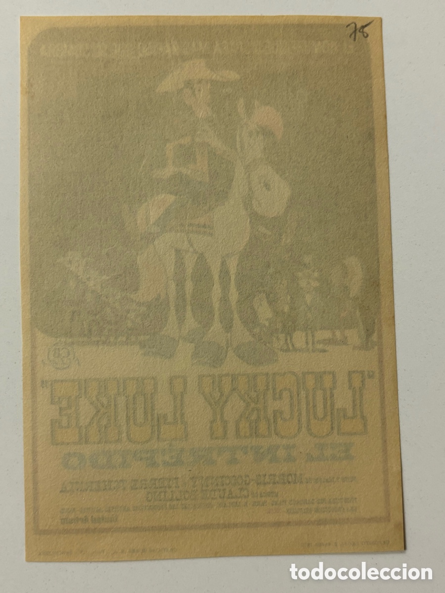 Cine: Programa lucky luke el intr&eacute;pido A17 - Foto 2