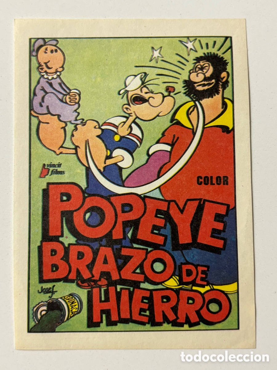 Cine: Programa popeye brazo de hierro A17 - Foto 1