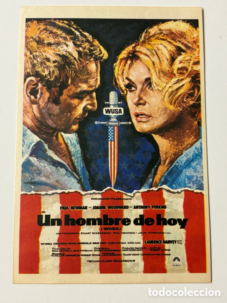 Cine: Programa un hombre de hoy Paul Newman A19 - Foto 1
