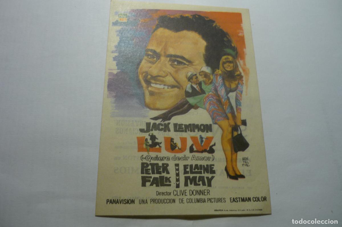 Cine: programa luv jack lemmon publicidad kursaal reus - Foto 1