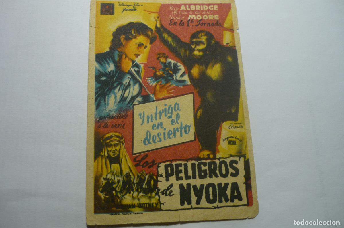 Cine: programa los peligros de nyoka.-intriga en el desierto,. - Foto 1