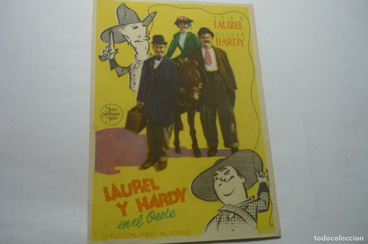 Cine: programa laurel y hardy en el oeste,. - Foto 1
