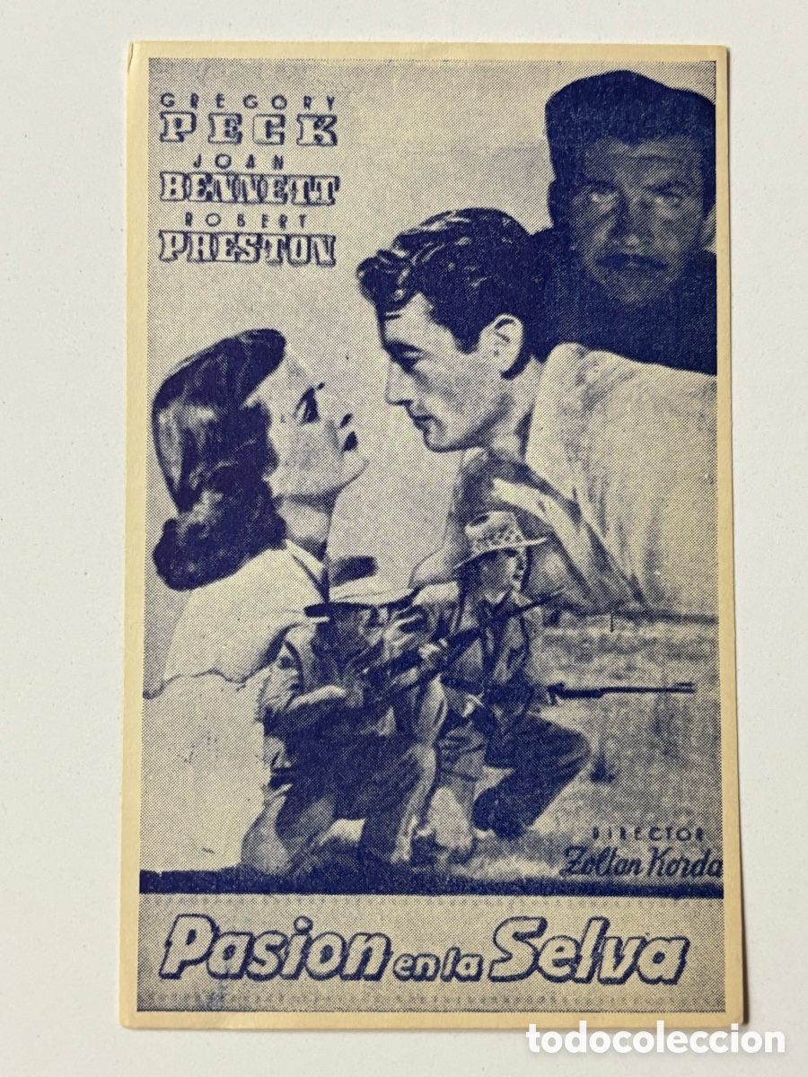 Cine: Programa pasi&oacute;n en la selva Gregory Peck A19 - Foto 1