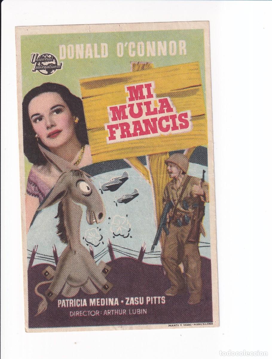 Cine: MI MULA FRANCIS : DONALDOCONNOR - Foto 1