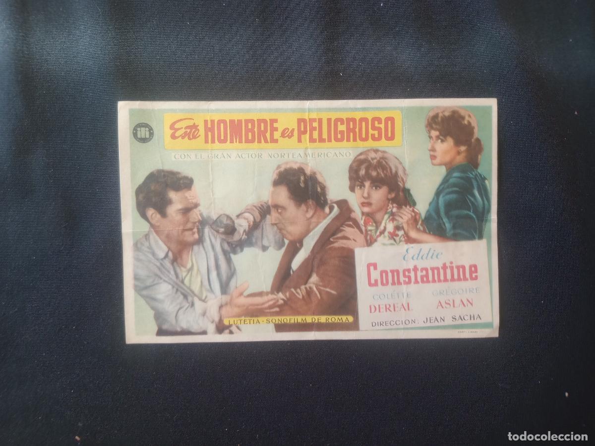Cine: ESTE HOMBRE ES PELIGROSO, EDDIE CONSTANTINE - Foto 1