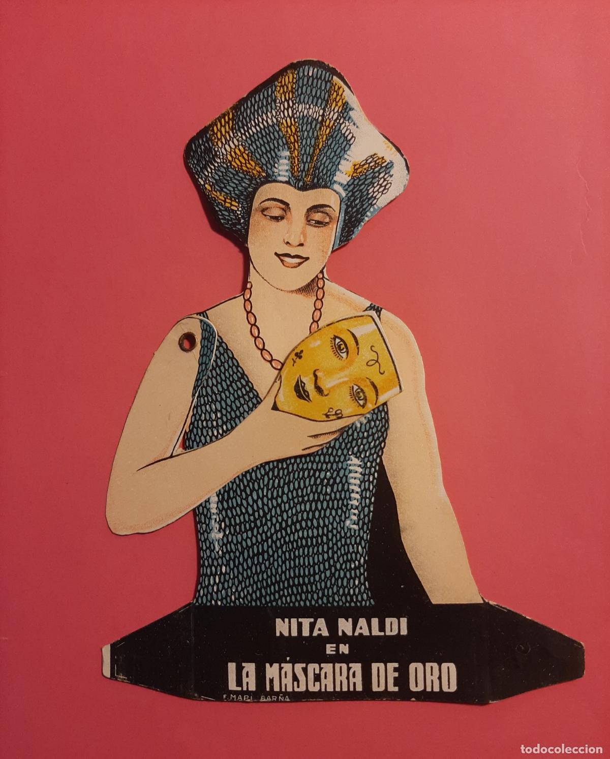 Cine: LA MASCARA DE ORO NITA NALDI PROGRAMA DE CINE - Foto 1