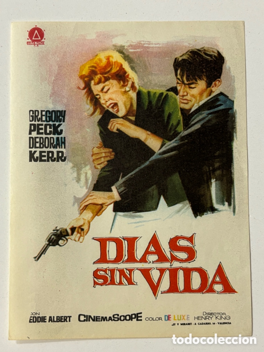 Cine: Programa d&iacute;as sin vida gregory peck A19 - Foto 1
