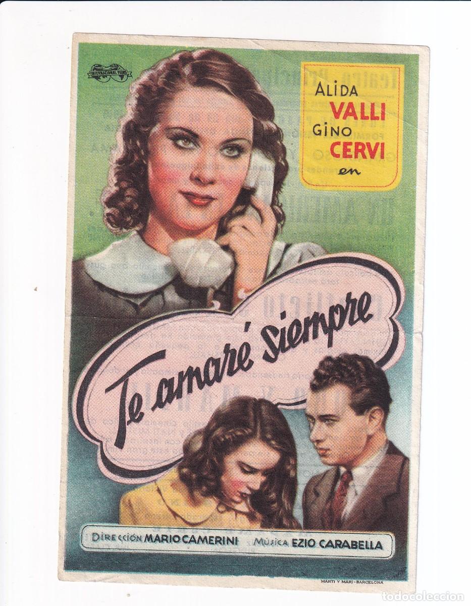 Cine: TE AMARE SIEMPRE : ALIDA VALLI - Foto 1