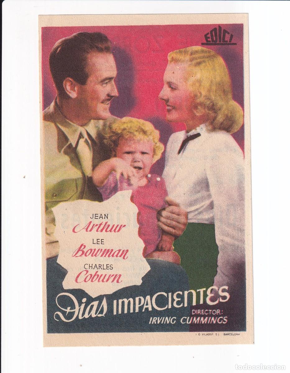 Cine: DIAS IMPACIENTES : JEAN ARTHUR - Foto 1