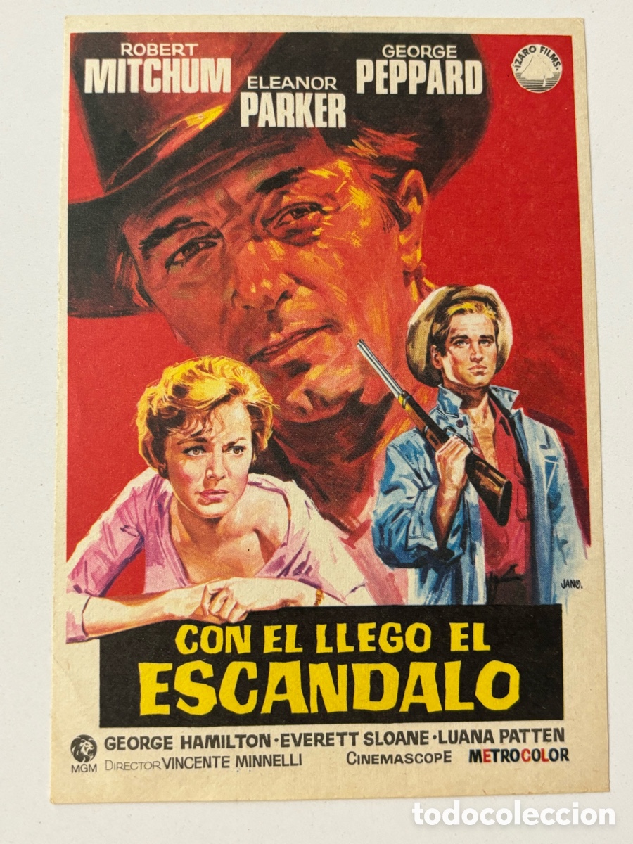 Cine: Programa con el llego el esc&aacute;ndalo Robert mitchum A19 - Foto 1
