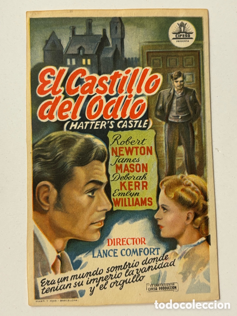 Cine: Programa el castillo del odio Robert Newton A19 - Foto 1