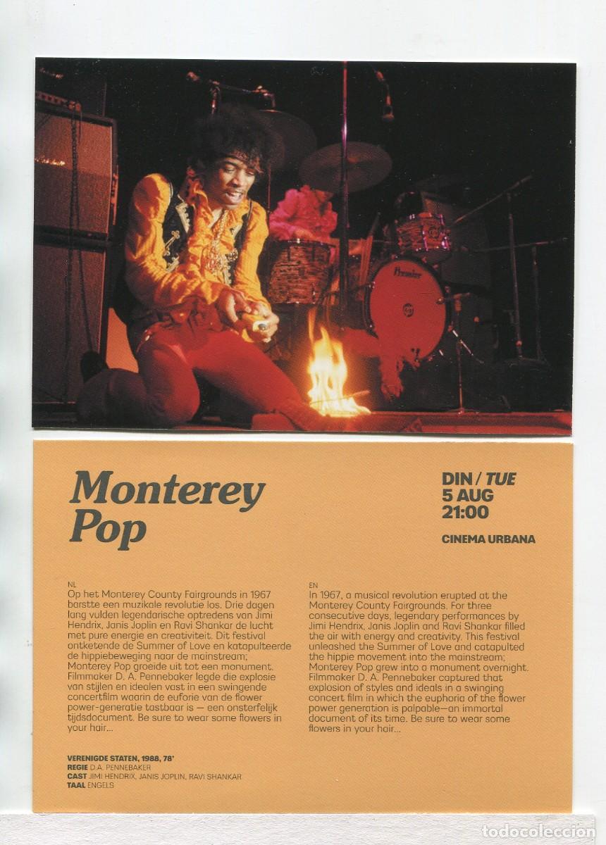 Cine: MONTEREY POP, con Jimi Hendrix. - Foto 1