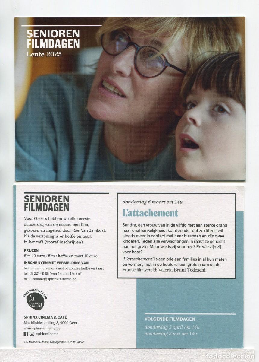 Cine: SENIOREN FILMDAGEN. PROGRAMA BELGA. - Foto 1