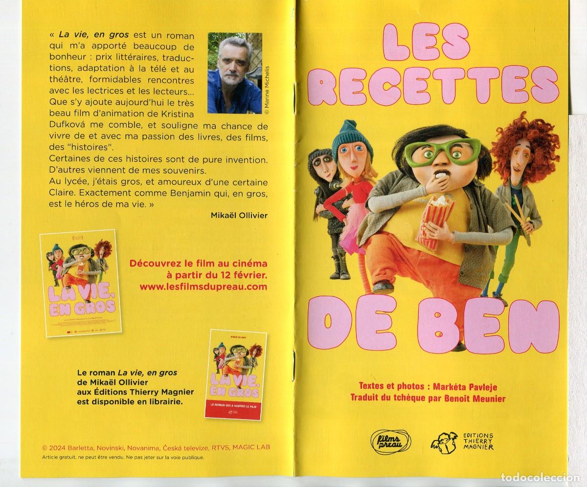 Cine: LES RECETTES. 12 X 21 cms. - Foto 1