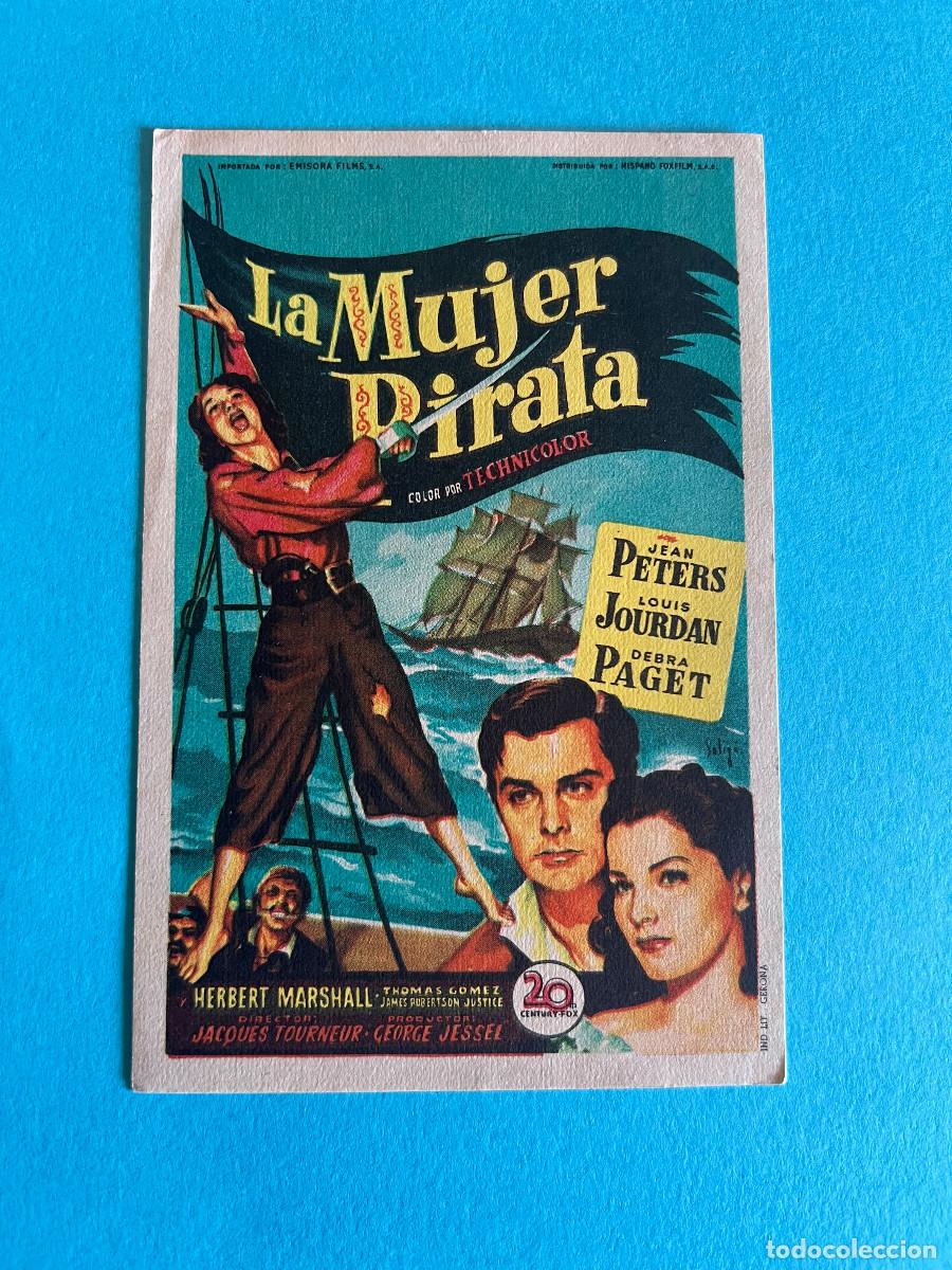 Cine: LA MUJER PIRATA. Programa Solig&oacute;. Jean Peters - Foto 1