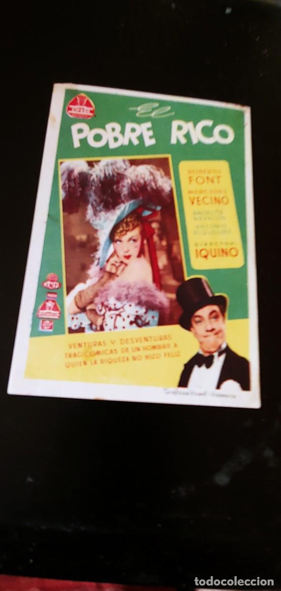 Cine: folleto de mano comedia - Foto 1