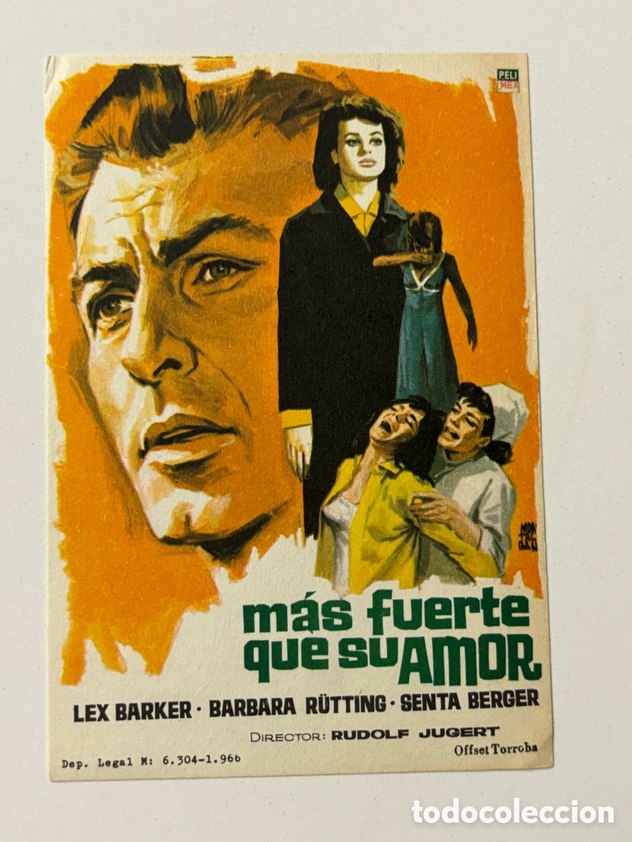 Cine: Programa m&aacute;s fuerte que su amor lex barker A19 - Foto 1