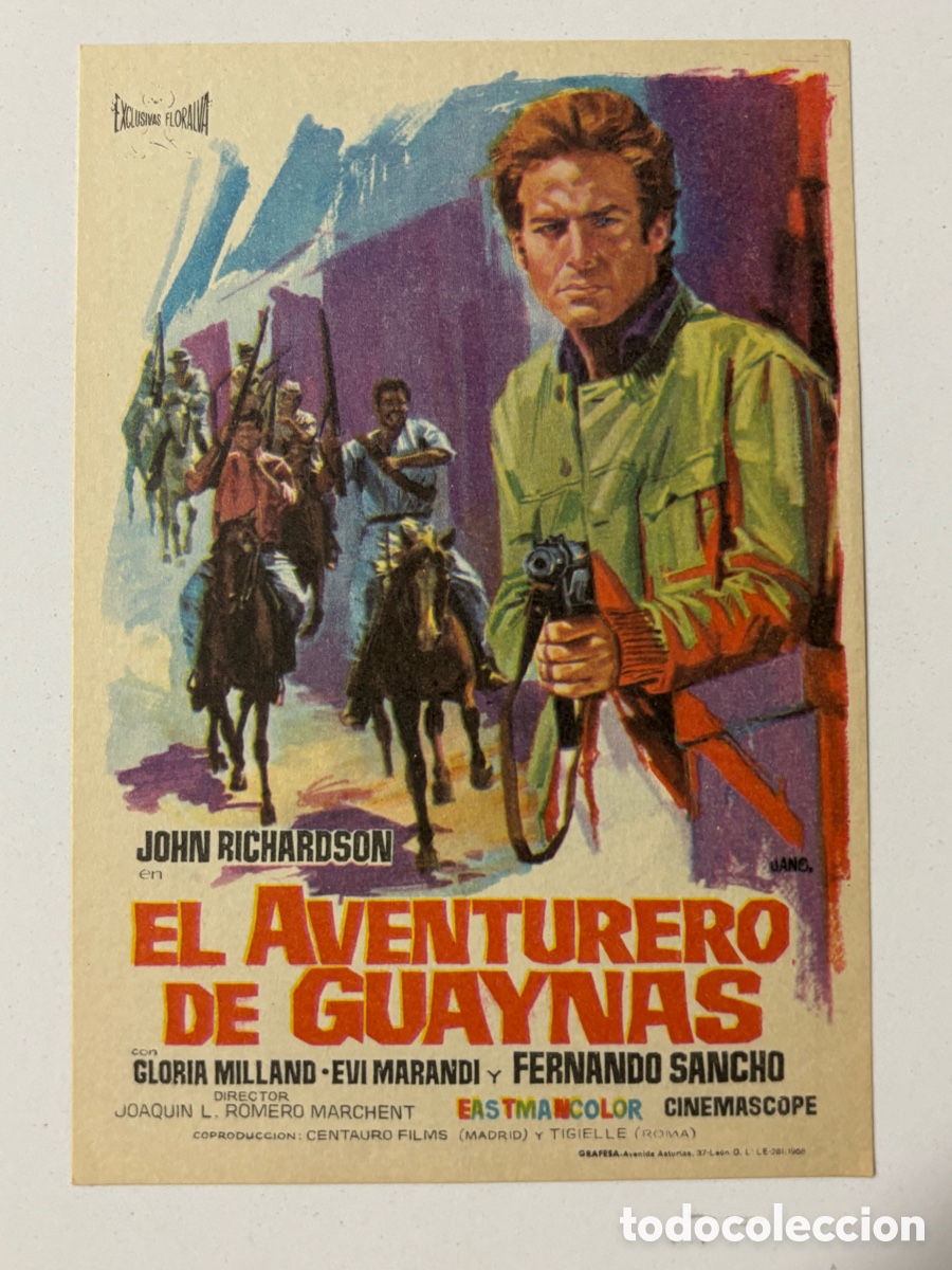 Cine: Programa el aventurero de guaynas john richardson A19 - Foto 1