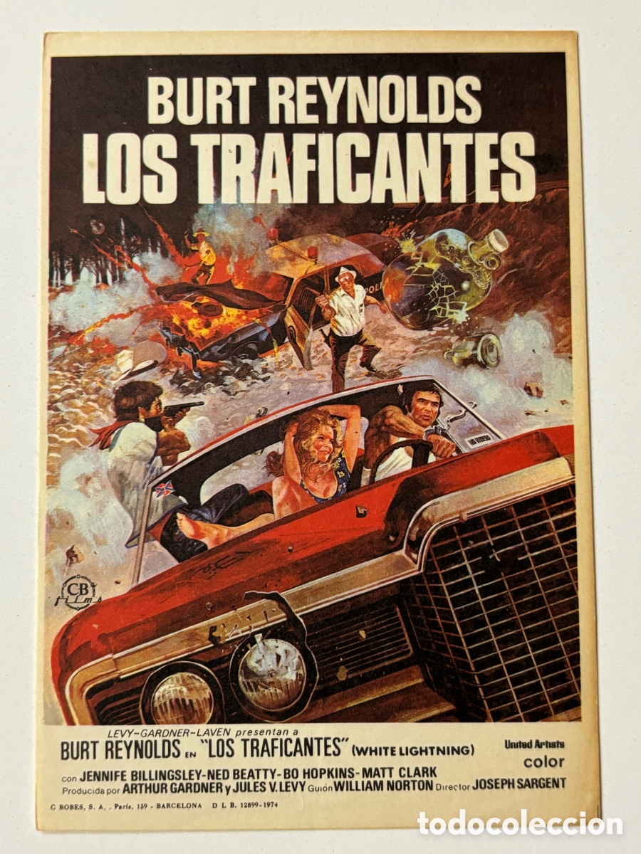 Cine: Programa los traficantes Burt Reynolds A19 - Foto 1