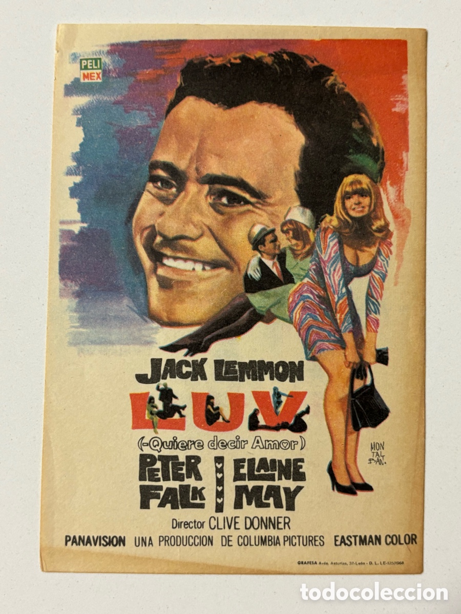 Cine: Programa luv quiere decir amor jack lemmon A19 - Foto 1