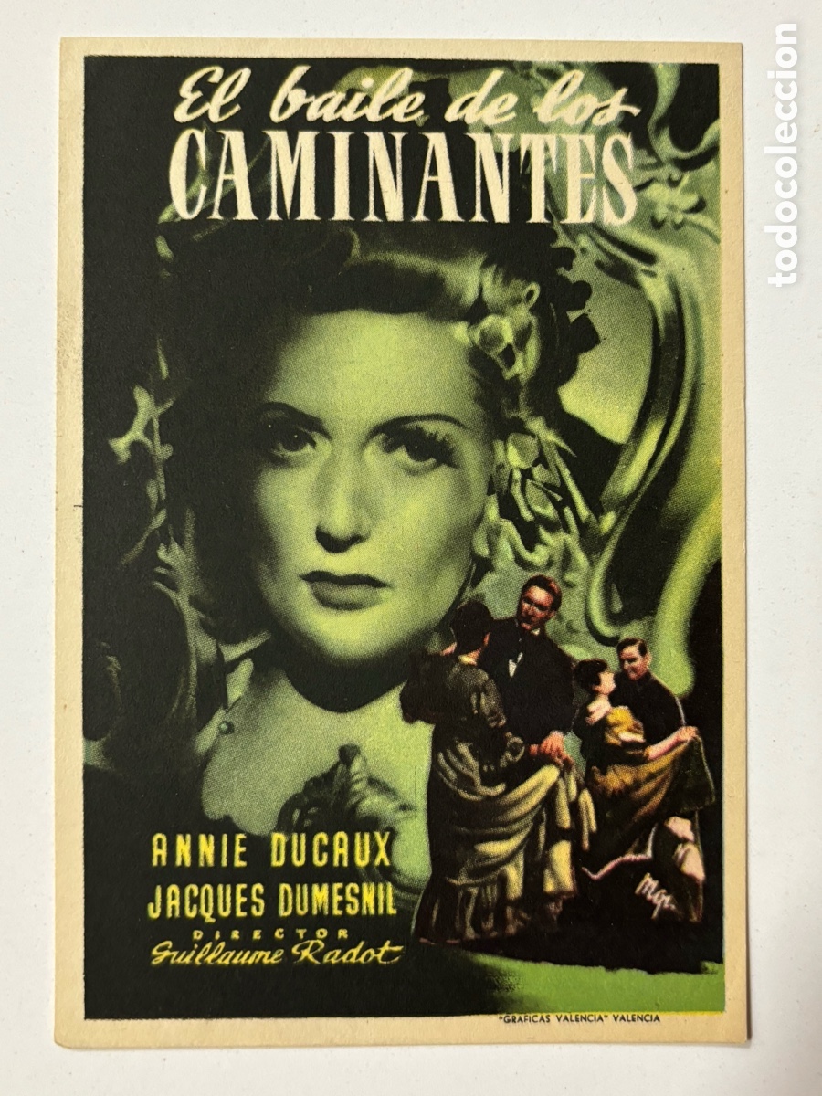 Cine: Programa el baile de los caminantes Annie Ducaux A19 - Foto 1