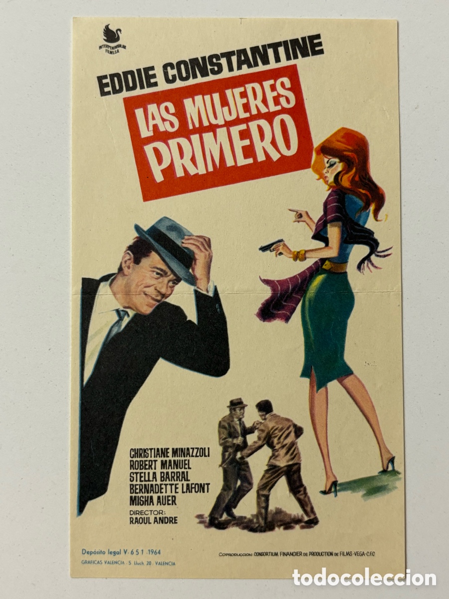 Cine: Programa las mujeres primero Eddie constantine A19 - Foto 1