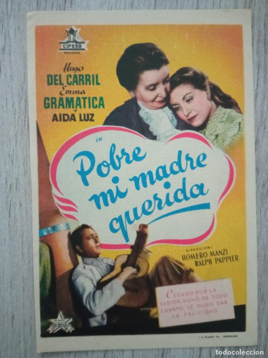 Cine: POBRE MI MADRE QUERIDA, HUGO DEL CARRIL - Foto 1