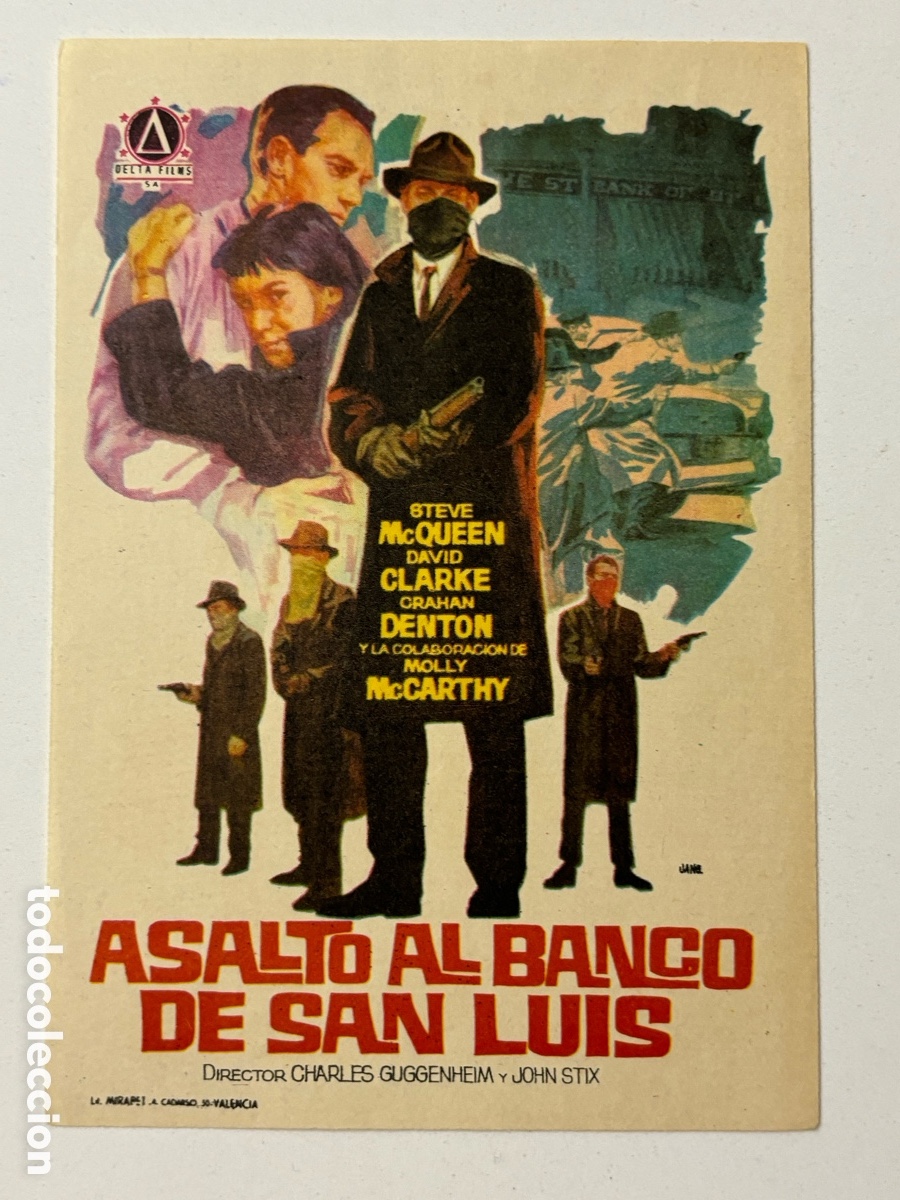 Cine: Programa asalto al banco de san Luis Steve McQueen A19 - Foto 1