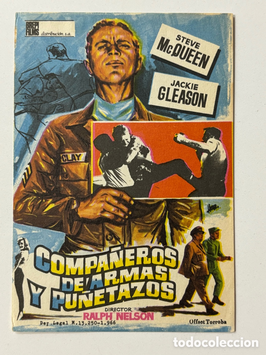 Cine: Programa compa&ntilde;eros de armas y pu&ntilde;etazos Steve McQueen A19 - Foto 1