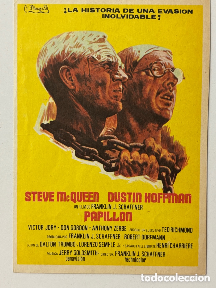 Cine: Programa papillon Steve McQueen A19 - Foto 1