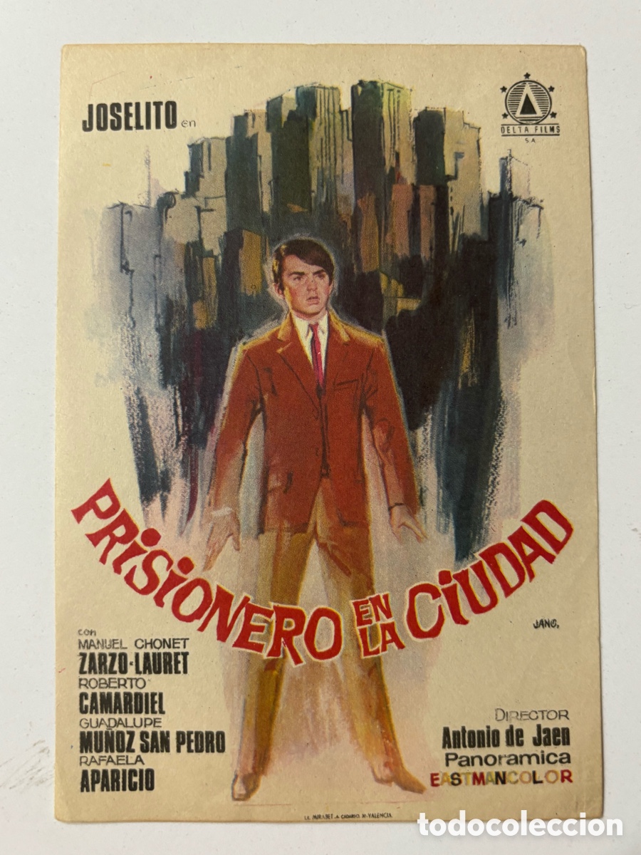 Cine: Programa prisionero en la ciudad Joselito A20 - Foto 1