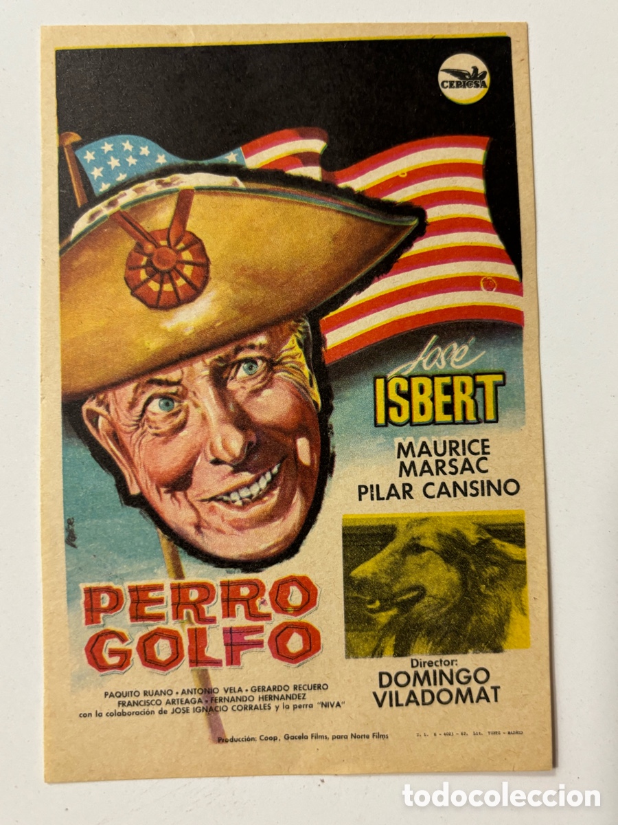 Cine: Programa perro golfo Jose Isbert A20 - Foto 1