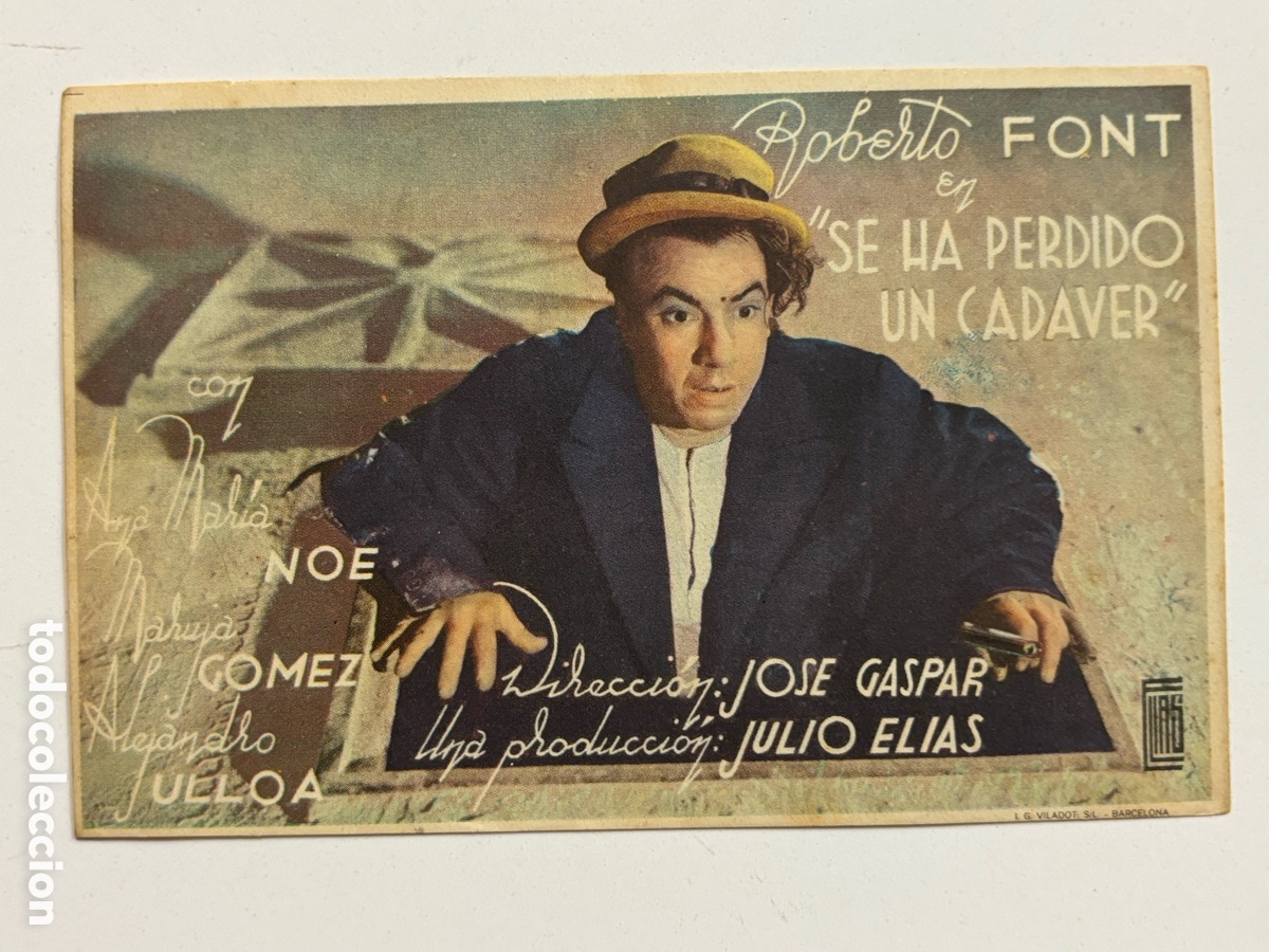 Cine: Programa se ha perdido un cadaver Roberto Font A20 - Foto 1