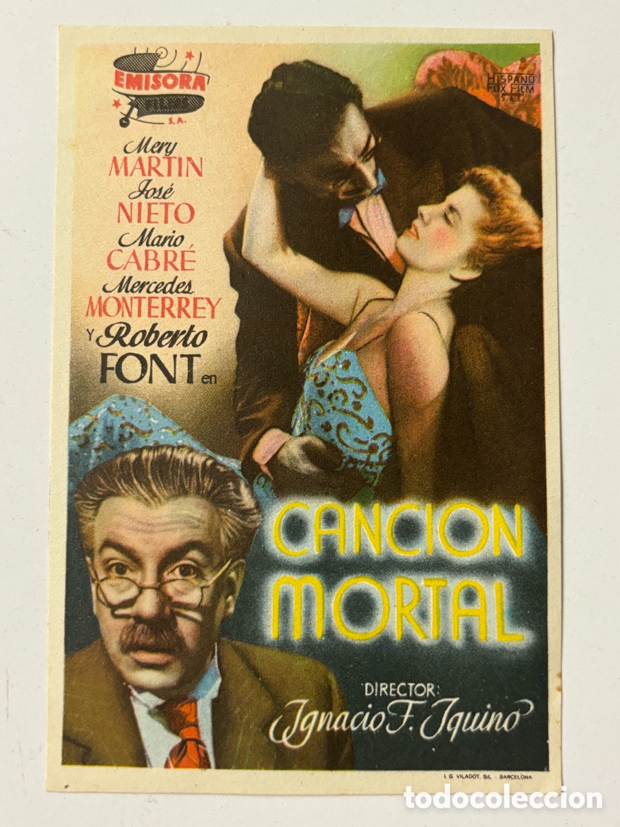 Cine: Programa canci&oacute;n mortal jose nieto A20 - Foto 1