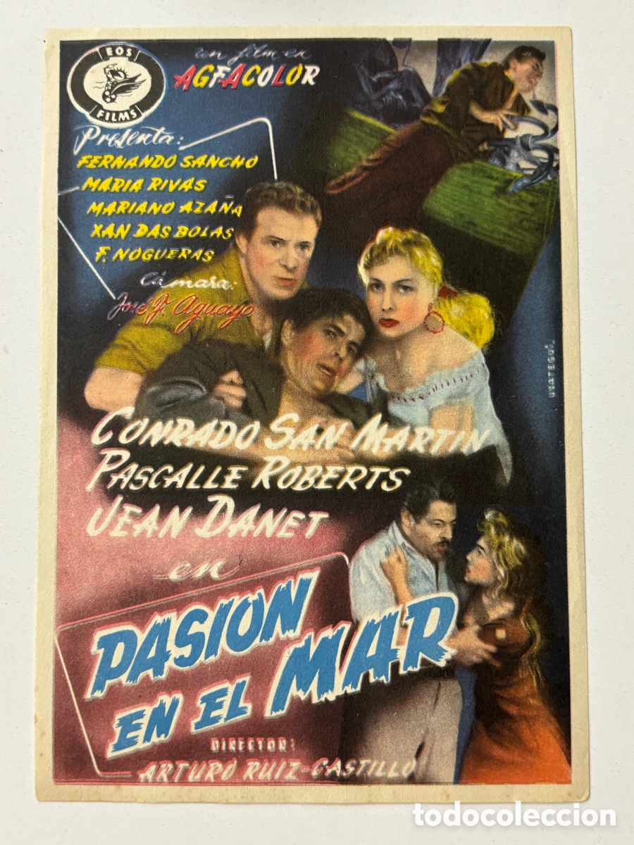 Cine: Programa pasi&oacute;n en el mar Conrado san Mart&iacute;n A20 - Foto 1