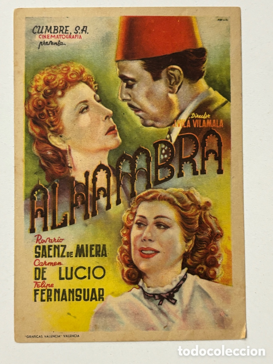 Cine: Programa Alhambra Carmen de lucio A20 - Foto 1