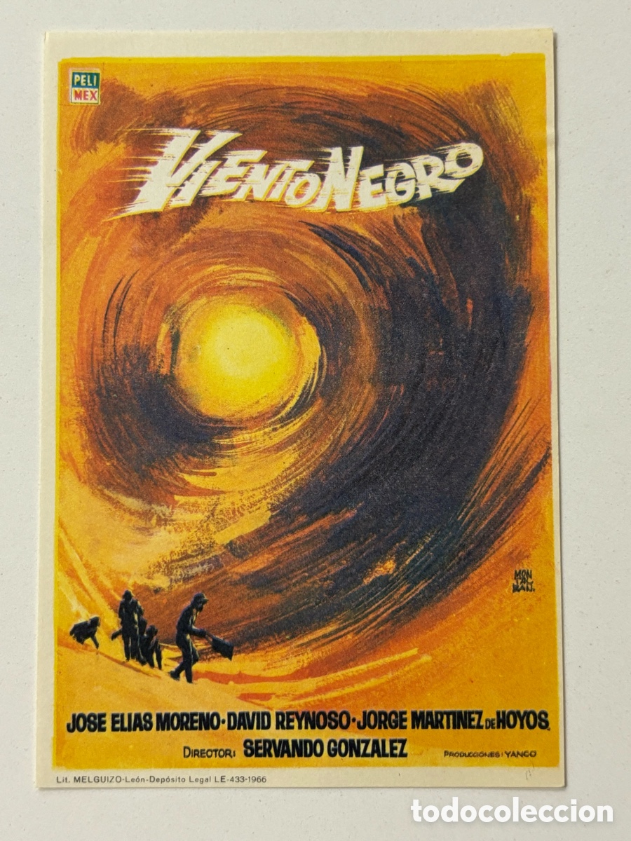 Cine: Programa viento negro Jos&eacute; El&iacute;as Moreno A20 - Foto 1