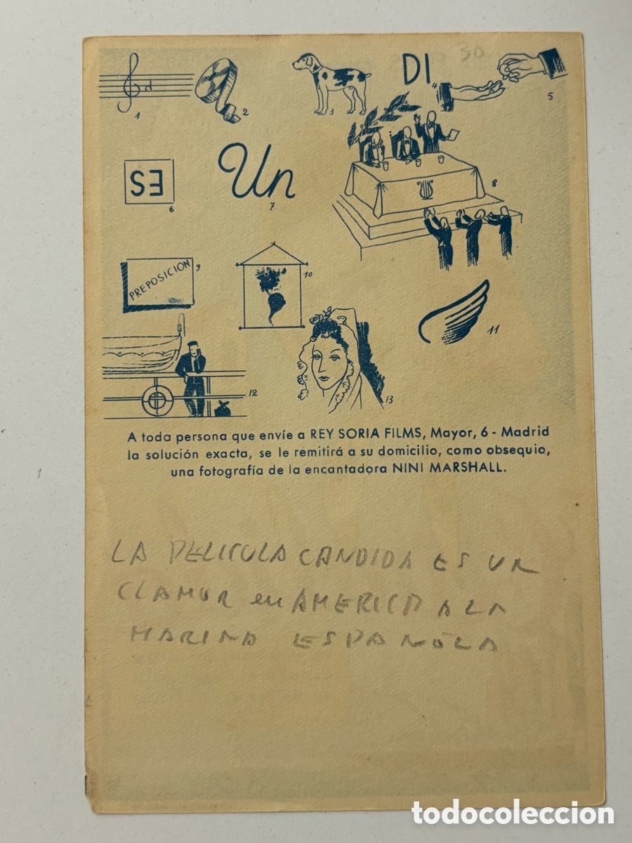 Cine: Programa c&aacute;ndida Nini Marshall A20 - Foto 2