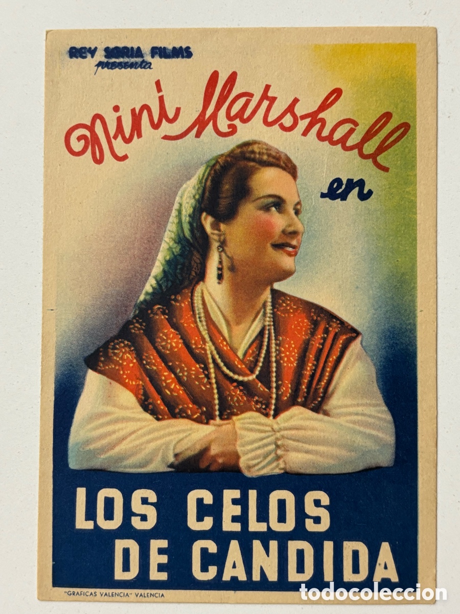Cine: Programa los celos de c&aacute;ndida Nini Marshall A20 - Foto 1